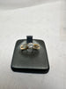 9ct Yellow Gold Clear Gem Ring - Size M