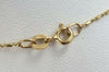 18ct Yellow Gold Necklace 17"