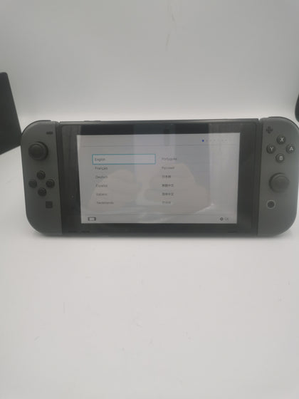 Nintendo Switch Console 32GB With grey Joycons Unboxed includes Dock and Charger