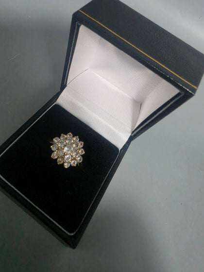 9CT Gold Ring 2.5G 375 HM Size N