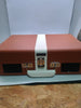 Lenco TT-120BNWH Suitcase Turntable with Bluetooth - Brown & White