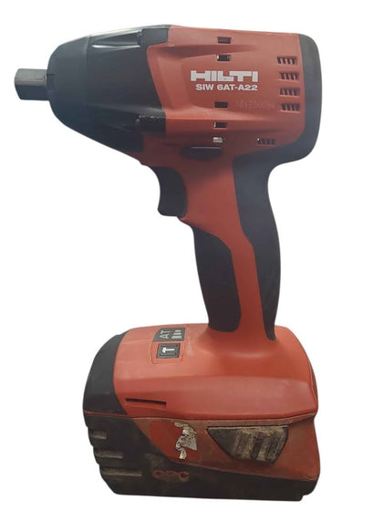 HILTU SIW 6AT-A22 Mid-Torque 22V Impact Wrench -  HILTI 5.2Ah Battery Included (Red/Black)