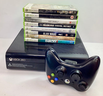 Xbox 360 E + Games
