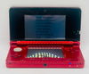 Nintendo 3DS Console, Metallic Red, Comes With Usb Charging Wire, Unboxed