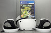 Sony PlayStation VR2 Headset w/Sense Controllers Bundle ( + Rick & Morty Virtual Rick-Ality ) ** Unboxed **
