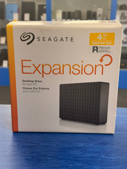 *opened not used* seagate expansion 4tb hdd desktop