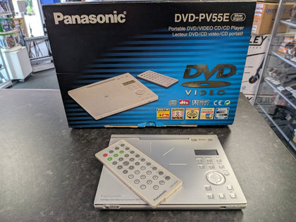 Panasonic  dvd pv55e portable dvd player Boxed