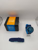 Swatch SR1130SW Blue Quartz Watch Boxed