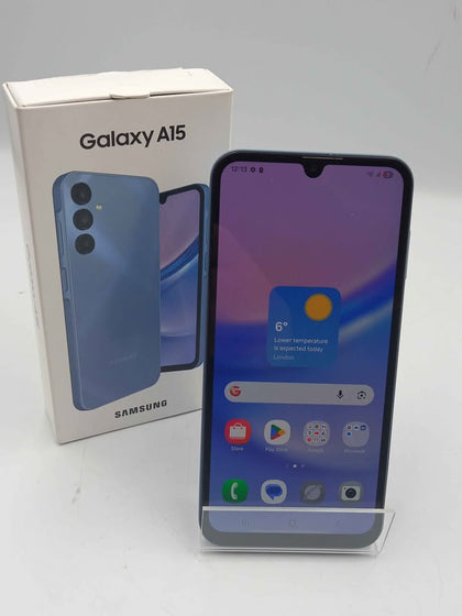 Samsung Galaxy A15 Dual Sim Blue 128GB Unlocked Boxed