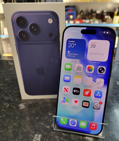 Apple iPhone 17 Pro (A3523) - 256GB - Deep Blue - Dual Sim - 100% Battery Health