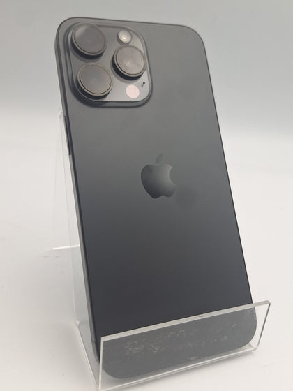 Apple iPhone 15 Pro Max 256GB black smartphone unlocked unboxed smartphone 86% batt