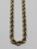 9ct gold heavy rope chain