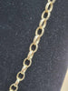 9ct Yellow Gold Belcher Chain - 25.3G - 21" - Hallmarked
