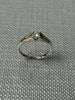 Ladies 9ct White Gold Ring with Stone
