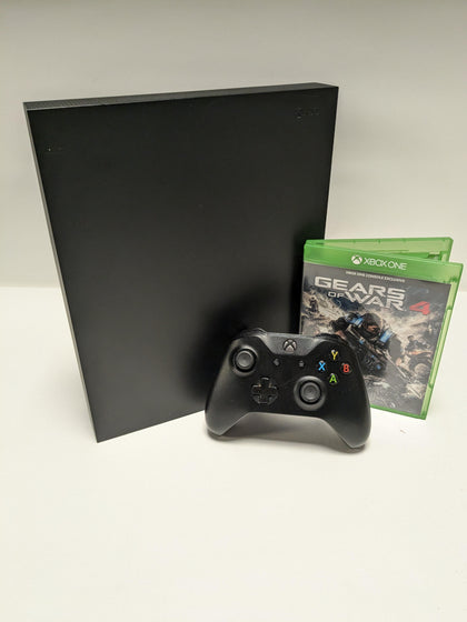 Xbox One X Console, 1TB, Black Gears of War 4 Package *Black Friday Sale*