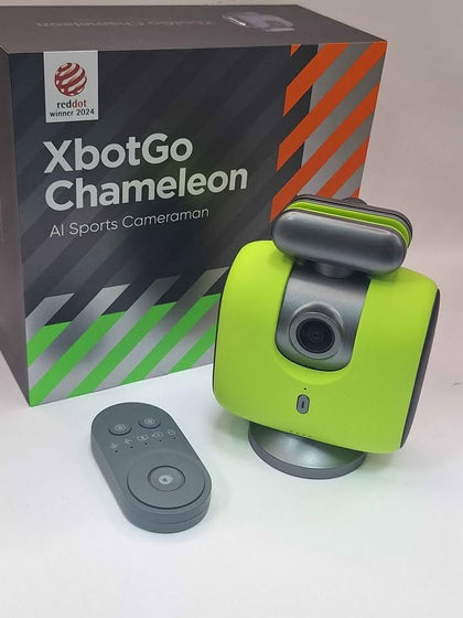 XbotGo Chameleon AI Auto Sports Action Camera - 4K 60FPS Soccer Camera and Basketball Tracking Camera for Team Sports, Live Streaming, No Subscriptio