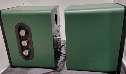 Majority D50X Bookshelf Speakers - Green