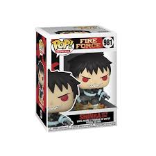 FIRE FORCE FUNKO POP VINYL FIGURE | SHINRA WITH FIRE *981 **Collection Only**
