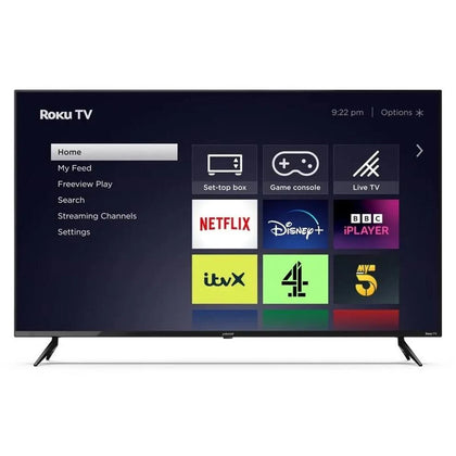 BRAND NEW Polaroid P24rr1314u Smart 720P Roku TV 24 LED HD Ready Freeview Play Black