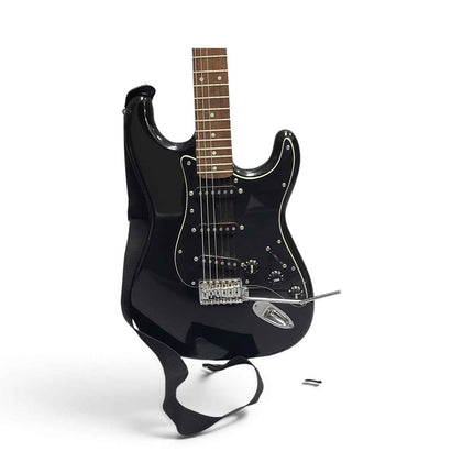 Westfield 6 string electric guitar, black, right handed