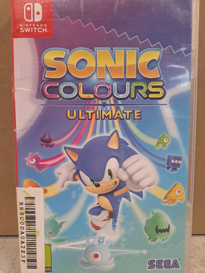SEGA Sonic Colours Ultimate Switch game