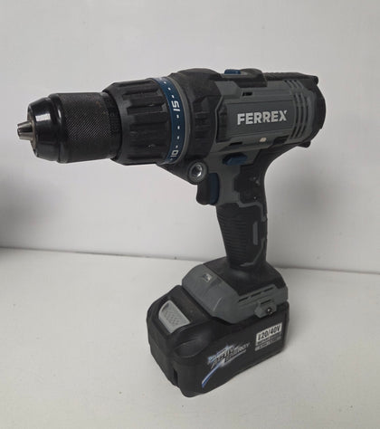 Ferrex Combi & Impact Drill Set 20 V Models FID 20-B BL & WWS-ASB 20-SF