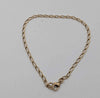 HALLMARKED 375 YELLOW GOLD - 1.8G 9K / 8" / 20cm