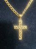 22ct GOLD NECKLACE with CROSS PENDANT 916 7.5G 18'' in Length