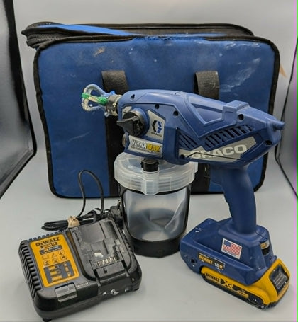 Graco Ultra Max Airless Handheld Sprayer 18v dewalt