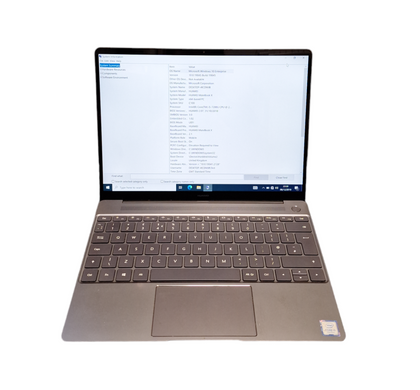 Huawei MateBook X - Intel Core i5-7200U - 8GB RAM - 256GB SSD.