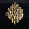 9ct Yellow Gold Patterned Ring - 2.51G - Size M. Hallmarked