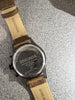 Sekonda Mens Dual-Time Black Dial Brown Leather Strap Watch 1651