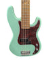 Fazley Sunset Series Piranha 5 Surf Green Bass Guitar
