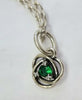 Pandora Braided August Birthstone Necklace