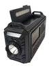 ROCAM Wind Up Solar Radio, DAB/FM Radio with 5000mAh Rechargeable Power Bank, Solar Panel/USB/Hand Crank Charger