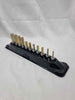 Snap-on 211EFAMY 11pc 3/8" dr Metric Standard Hex Bit Socket Set 4-14 mm Allen - With Magnetic Tray