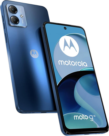 Motorola G14 128GB Unlocked Blue**Unboxed**