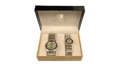 Luis Cardini Mens & Womens Watch Set
