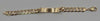 9ct yellow gold Curb Style engraved TONY bracelet 29.8g boxed 8" hallmarked