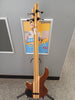 Hudson Project Bass PBS-4 Spalted Maple RW Active 4 String Bass