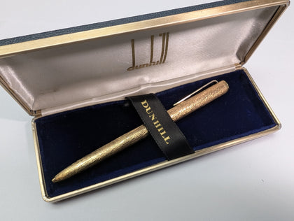 9CT GOLD 1970S DUNHILL PEN BOXED 28.48G  PRESTON STORE