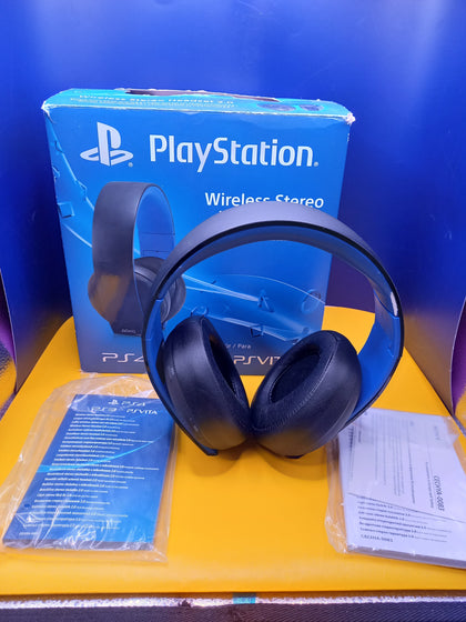 Sony PlayStation Wireless Stereo Headset 2.0 Black w/ Dongle