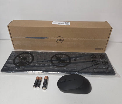 Dell Wireless Keyboard & Mouse Kb3121wp  Black boxed Like new