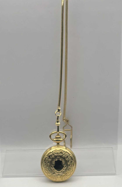 MOUNT ROYAL automatic pocket watch boxed *GOLD PLATED*