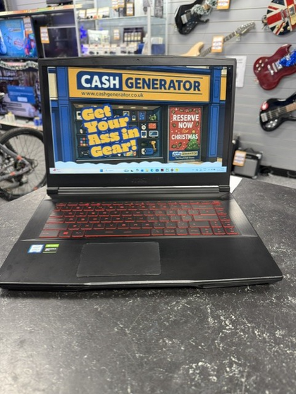 MSI Thin Gf63  Gaming Laptop