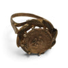 9CT Gold Imperio Mexicano 1865 Coin Ring, 2.4Grams, 375 Hallmarked (SIZE: Q)