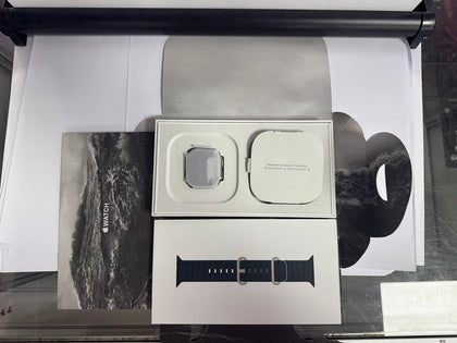 Apple Watch Ultra Cel With STRAP, Titanium, 49mm (boxed) **wythenshawe**