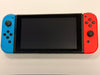 nintendo switch console red and blue joycons no dock