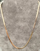 9ct Yellow Gold Herringbone Chain 17"