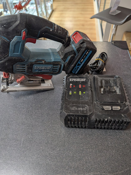Erbauer EXT 18V Cordless Jigsaw EJS18-Li **Battery + Charger included**